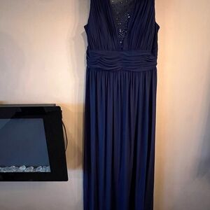 RSVP Deep Blue Maxi Dress